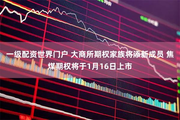 一级配资世界门户 大商所期权家族将添新成员 焦煤期权将于1月16日上市